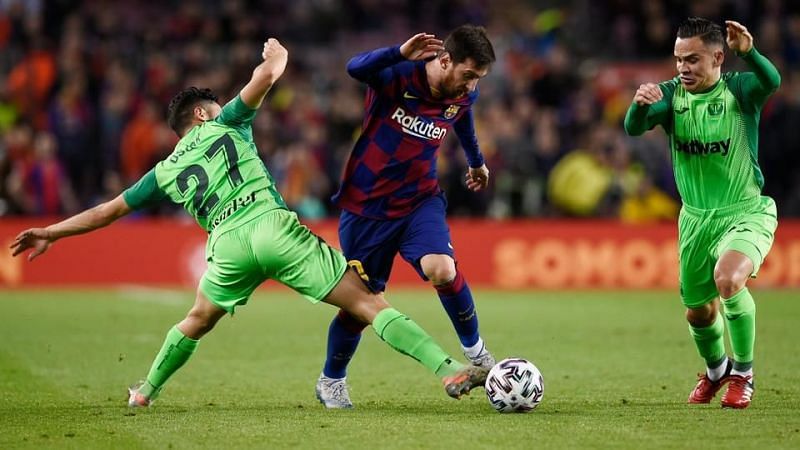 Oscar was one of very few Leganes players who worked tirelessly, emerging from this drubbing with credit